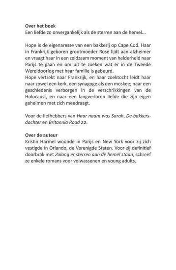 Zolang er sterren aan de hemel staan - Harmel, Boeken, Romans, Verzenden, Gelezen