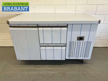 RVS Mercatus Koelwerkbank 1 deur en 2 laden 132 cm 230V, Zakelijke goederen, Horeca | Keukenapparatuur, Ophalen of Verzenden, Nieuw zonder verpakking