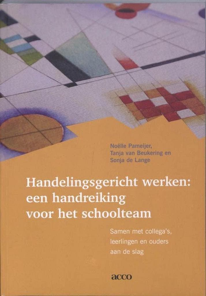 Handelingsgericht werken: een handreiking, 9789033475993, Boeken, Studieboeken en Cursussen, Zo goed als nieuw, HBO, Verzenden