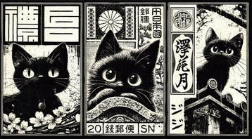 Æ (XX-XXI) - BUNDLE!! – Jiji: Spirit of Japan · Black Cat, Nieuw