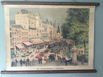 J.B Wolters , Groningen den Haag - Oude schoolplaat, Nieuw