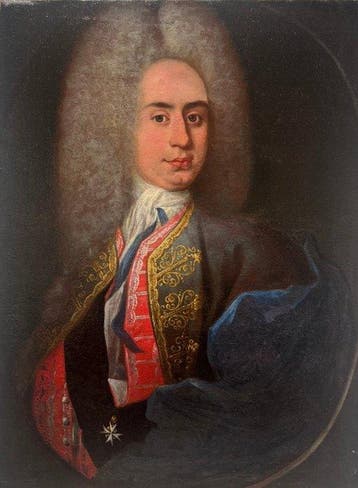 Scuola lombarda (XVIII) - Ritratto di cavaliere di Malta