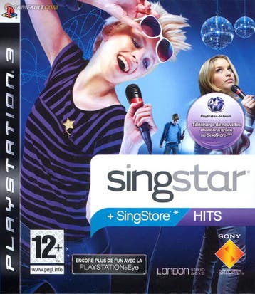 Playstation 3 SingStar + SingStore Hits, Verzenden, Zo goed als nieuw