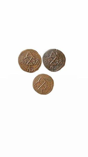 . Georgië Queen Tamar-Davit Soslan. AE Dirham 1184-1213 (Lot