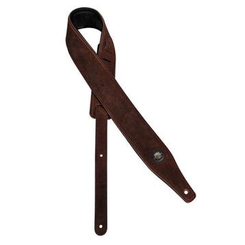 Gaucho GST-662-DBR gitaarriem, topkwaliteit suede,, Ophalen of Verzenden, Nieuw