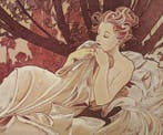 Alphonse Mucha (1860-1939) (after) - Dusk, 1899