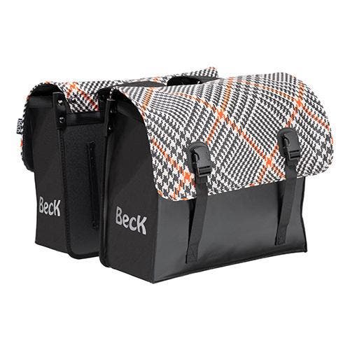 Beck Dubbele Fietstas Classic  Tweet, Fietsen en Brommers, Fietsaccessoires | Fietstassen, Nieuw, Verzenden