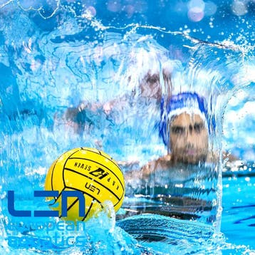 Waterpolo bal Turbo Kap 7 Len Women Hydrogrip 4, Nieuw