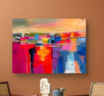 Isabel Tapias T - Horizonte de color XL. No reserve. Obra