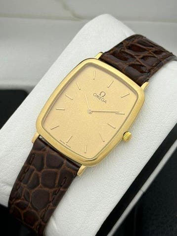 Omega - Zonder minimumprijs - 18K GP Ultra Slim Vintage Tank, Nieuw