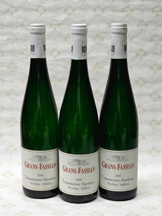 2006 Grans-Fassian, Trittenheimer Apotheke Riesling - Moezel, Verzamelen, Wijnen