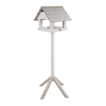 Vogelvoederhuis op Paal Grey/White Wash – Apex Design, Tuin en Terras, Vogelhuisjes en Vogelbaden, Verzenden, Nieuw