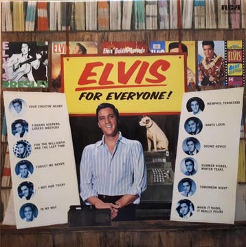 Elvis Presley - Elvis For Everyone!, Ophalen of Verzenden, Gebruikt