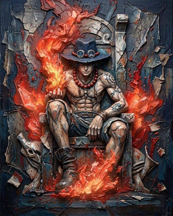 Makayhos - [Canvas] Firebound Hero – Eternal Watch, Spelcomputers en Games, Spelcomputers | Overige Accessoires