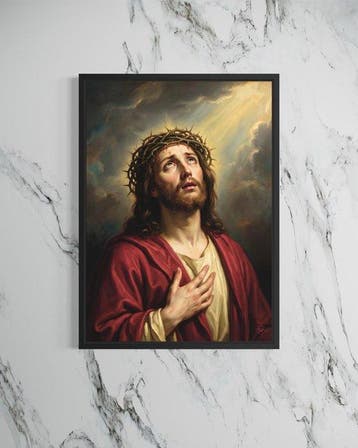 SDIMART - Jesus Christ- The Salvation Oil Style Contemporary