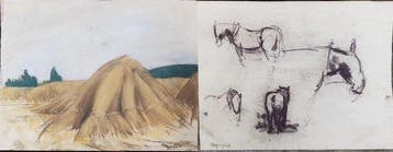 Hubert Malfait (1898-1971) - Twee studies (2)