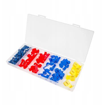 Aftakklemmen - 65 stuks - 0,5 tot 6,0mm - Assortiment doos, Ophalen of Verzenden, Nieuw, Overige typen