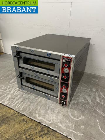 RVS Saro Pizzaoven Oven 6 Pizzas 30 cm doorsnee 400V Horeca, Ophalen of Verzenden, Nieuw zonder verpakking