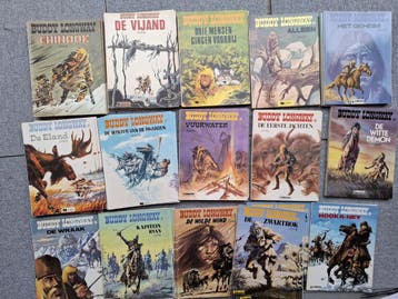 Buddy Longway western strip door Derib. Western stripboeken, Boeken, Stripboeken, Complete serie of reeks, Verzenden, Gelezen