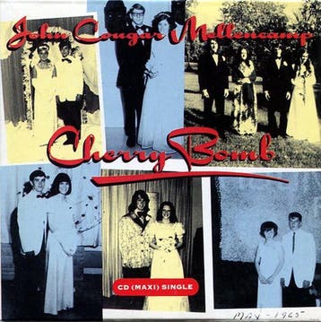 cd single card - John Cougar Mellencamp - Cherry Bomb, Verzenden, Zo goed als nieuw, Rock en Metal