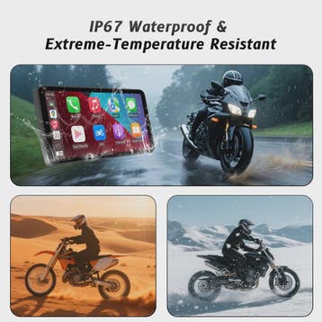 6-Inch Motorfiets Smart Display met Draadloze CarPlay & Andr, Verzenden, Nieuw