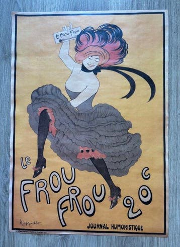 Leonetto Cappiello - Le Frou Frou 1900 – Journal