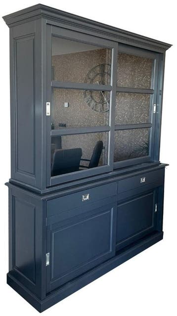 Buffetkast zwartgrijs Ermelo 180cm, Ophalen of Verzenden, Nieuw