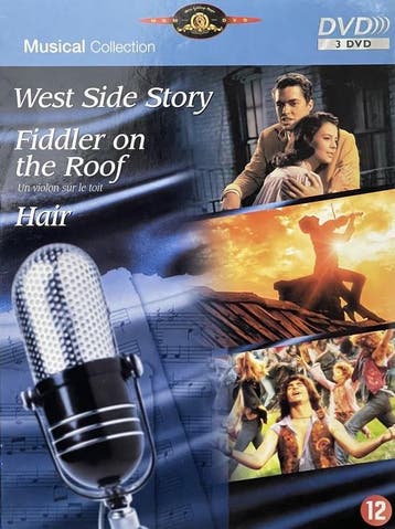 Musical Collection: West Side Story - Fiddler on the Roof -, Cd's en Dvd's, Verzenden, Nieuw in verpakking