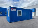 Kantoorunit 6x2,44 meter | Leeg | snel leveren | Ral 5010, Gebruikt