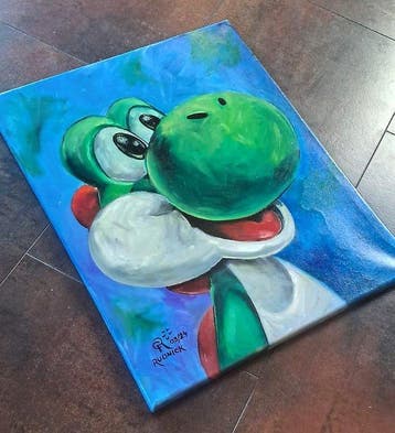 Video game figuur Nintendo Yoshi Gemälde • Yoshis Island, Nieuw