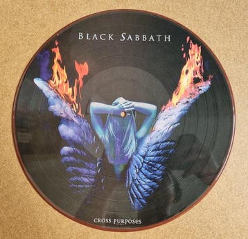 vinyl picture / shape - Black Sabbath - Cross Purposes, Verzenden, Zo goed als nieuw