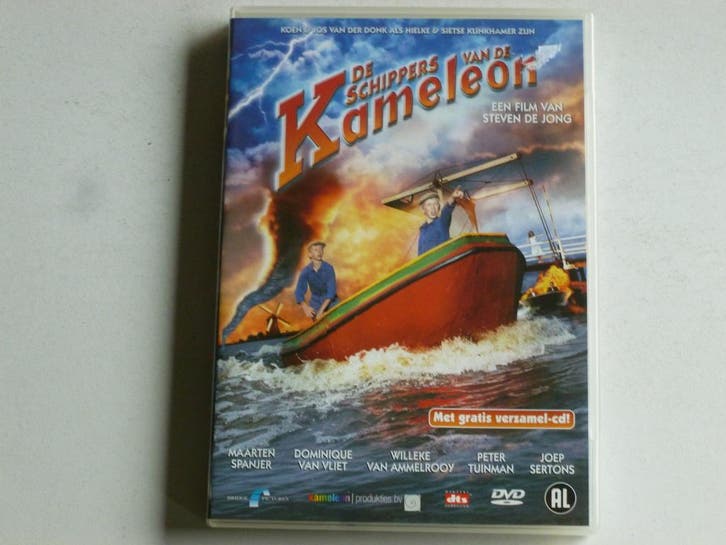 De Schippers van de Kameleon ( CD + DVD), Cd's en Dvd's, Dvd's | Kinderen en Jeugd, Zo goed als nieuw, Verzenden