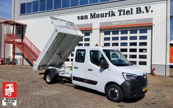 Renault Master 130.35 DUBBELE CABINE - EURO 6 - V-47-NZG - D, Gebruikt, Euro 6, Renault, Wit