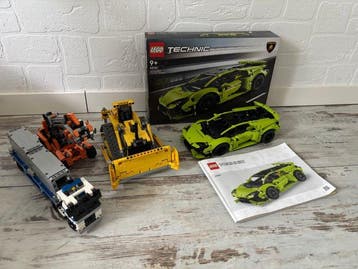 Lego Set - Technic - 42161 Lamborghini Huracan 42028, Nieuw