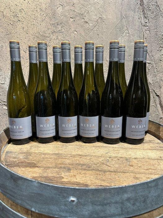 2022 Udo Weber Niederhäuser Terroir - Nahe - 12 Flessen, Verzamelen, Wijnen