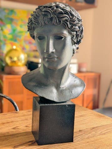 musée du Louvre - Buste, Buste éphèbe / Apollon - 44 cm -