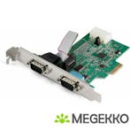 StarTech.com 2-poorts PCI Express RS232 serile adapterkaart, Verzenden, Nieuw, Startech