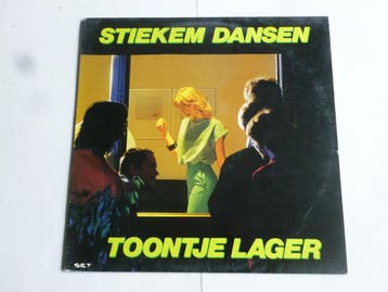 Toontje Lager - Stiekem Dansen (LP), Ophalen of Verzenden, Zo goed als nieuw