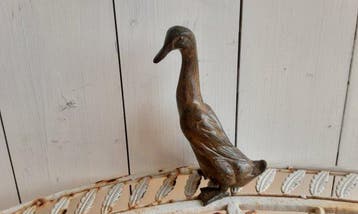 P. Chenet - Figuur - Eend - 19 cm - Brons