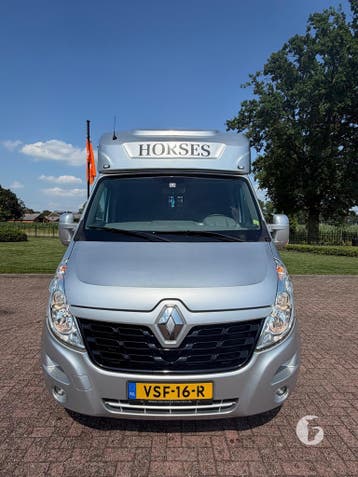 Prachtige Reneault paardenwagen uit 2017!, Ophalen, Zo goed als nieuw, 2-paards trailer