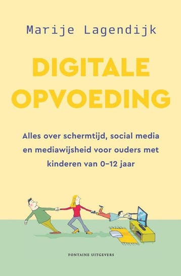 9789464043495 Digitale opvoeding | Tweedehands, Verzenden, Zo goed als nieuw, Marije Lagendijk