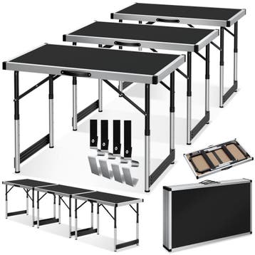 Aluminium behangtafel multifunctionele klaptafel 300x60cm, Verzenden