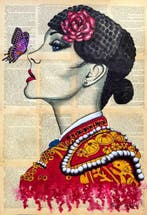 Margot Laffon - Carmen - Original painting - Hand-painted
