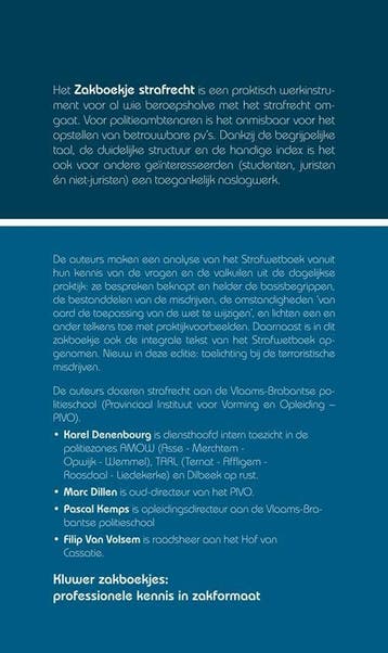 Zakboekje Strafrecht 2016 9789046591420 Karel Denenbourg, Verzenden, Gelezen, Karel Denenbourg