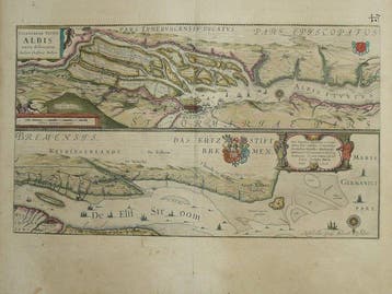 Europa - Duitsland / Glückstadt / Hamburg / Elbe; Johan en, Boeken, Atlassen en Landkaarten, Nieuw