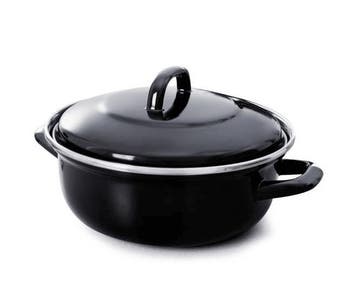 BK Fortalit Emaille braadpan 30 cm 5L — zo goed als nieuw, Nieuw