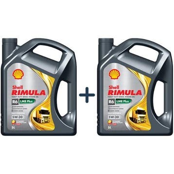 Shell Aanbieding: 2 X Rimula R6 Lme 5W30 5L, Verzenden, Nieuw