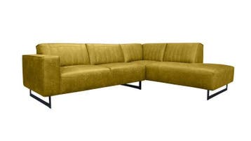Hoekbank Scherpenisse - hoekbanken - Goud, Nieuw, 150 cm of meer, Stof, 200 tot 250 cm