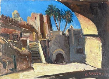 Jean Lassueur (1899-1980) - Près dEl-Coléa
