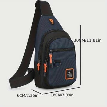 Waterdichte Heren Crossbody Schoudertas - Outdoor, Fietsen &, Verzenden, Nieuw